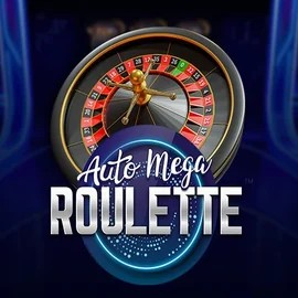 Auto Mega Roulette slot logo by Pragmatic Play at Slota Casino