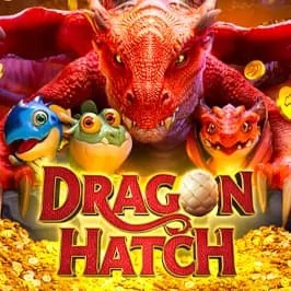 Dragon Hatch online game logo by PG Soft on casino-slota.at
