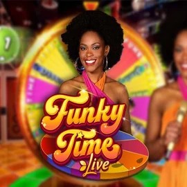 Funky Time slot icon by Evolution, available at Slota Casino