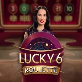 Lucky 6 Roulette logo by Pragmatic Play at Slota Casino