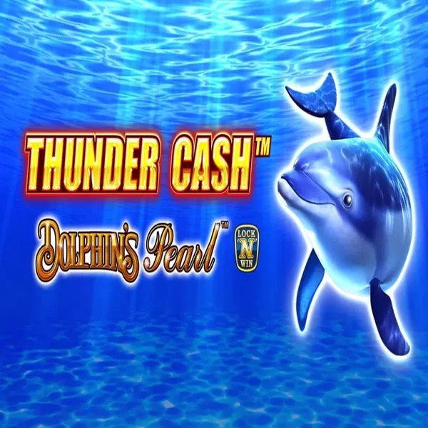 Thunder Cash Dolphins Pearl logo – Slots by Novomatic at Slota Casino